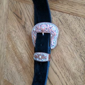 Leather Rock belt